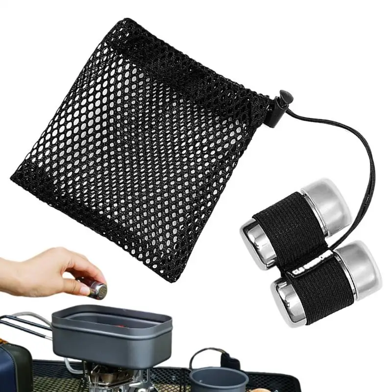 Бутылка для кемпинга 2 шт. маленькая шейкер перца с крышкой дорожный контейнер