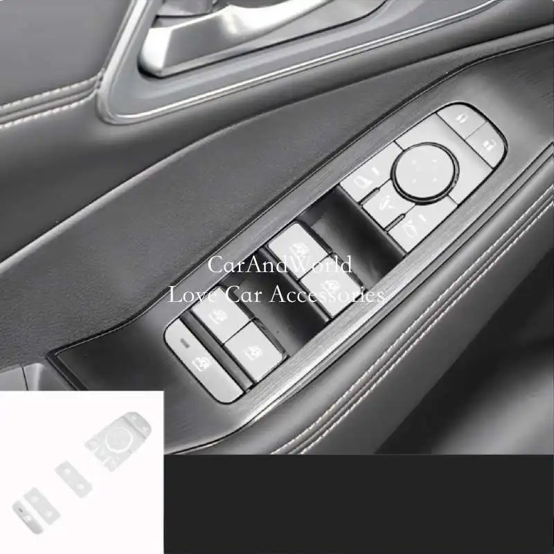 Наклейка для Nissan X-Trail Rogue T33 2021-2024 алюминиевый сплав стекло на дверь автомобиля