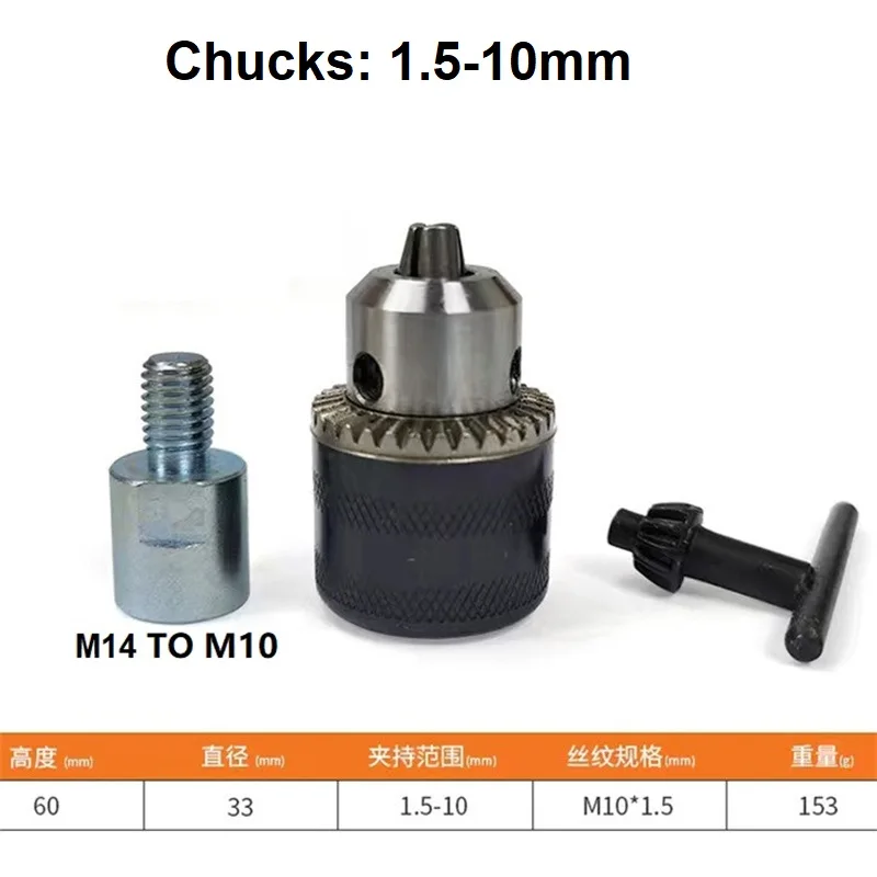 

Угловая шлифовальная машина M10, электрическая ручная дрель, патрон, переходная цанга, быстрая смена m14 в m10, переходник для преобразования 125 100, тип