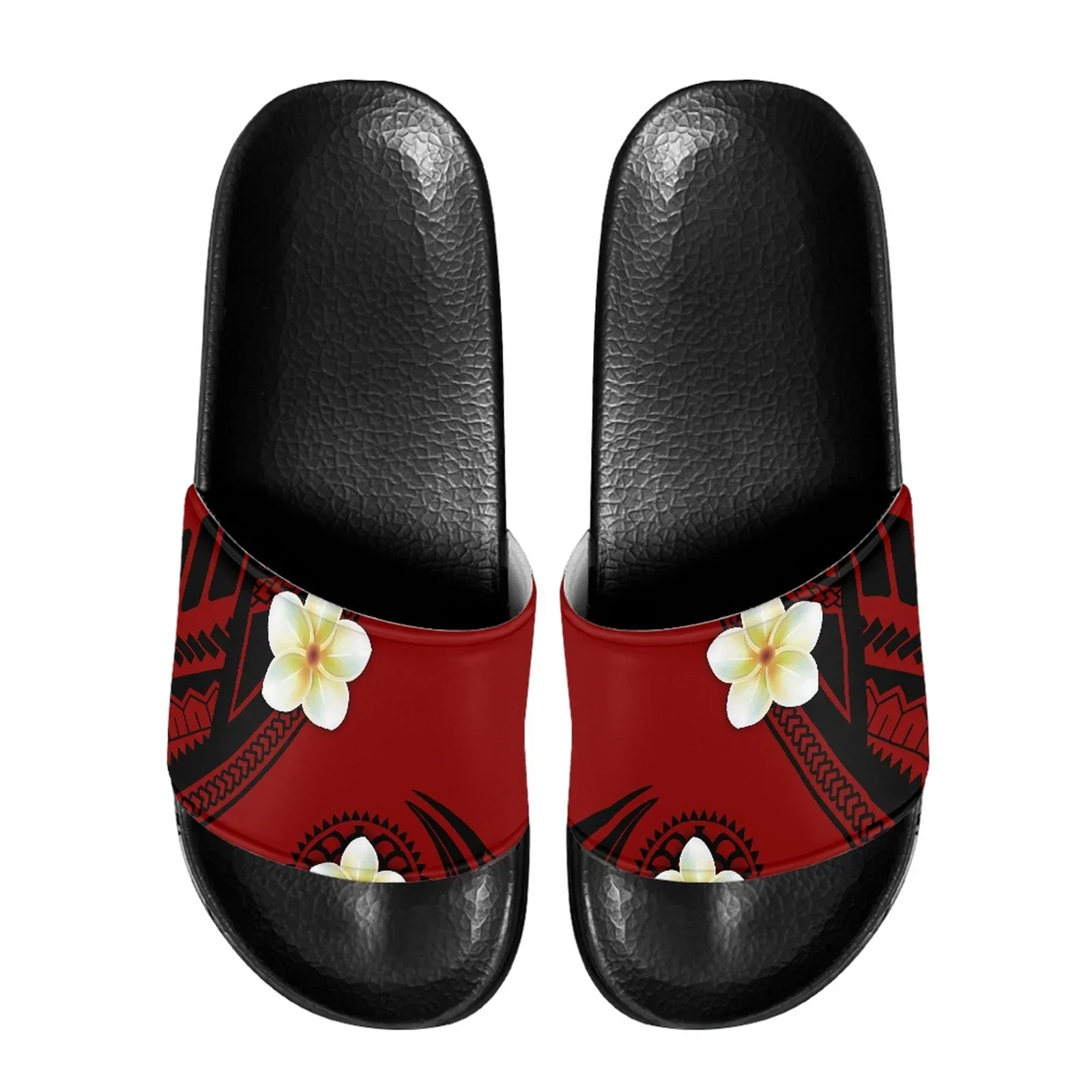 Шлепанцы полинезийские родовые самоанские с татуировками летние мужские