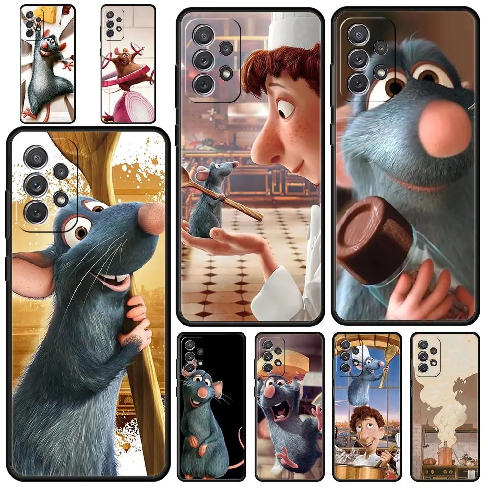 

Disney Ratatouille Phone Case For Samsung Galaxy A51 A13 A71 A21S A12 A11 A31 A41 A01 A03s A22 A23 A33 A73 A53 5G Silicone Cover