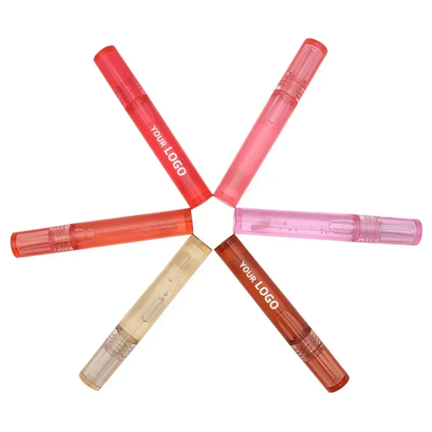 Масло для губ частная марка фруктовый вкус индивидуальный логотип пигмент