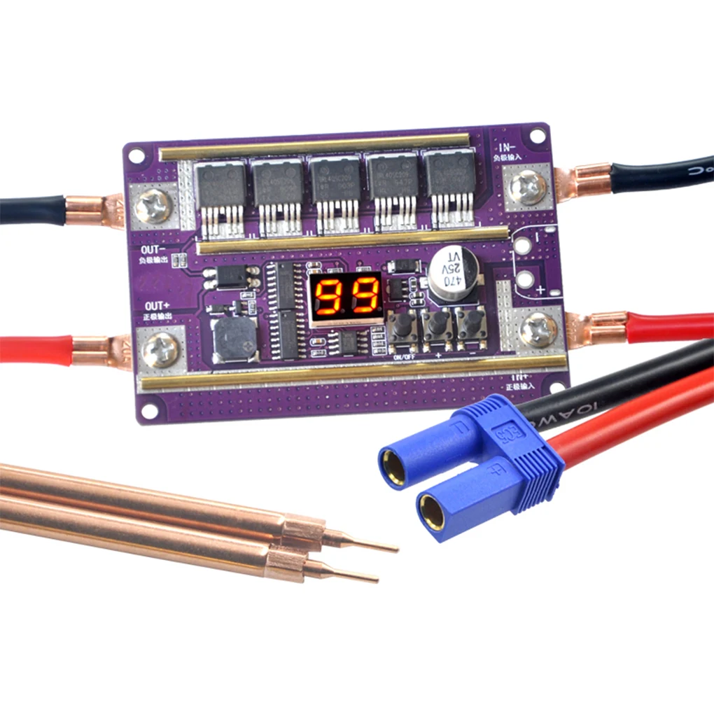 

Комплект точечной сварки, 99 передач, регулируемая панель управления, термоусадочная трубка 0,05-0,3 мм, сварочный инструмент с литиевой батаре...
