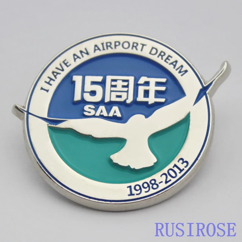 Персонализированная 3D стереомедаль на заказ Золотая корпоративная спортивная