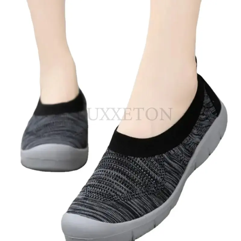 

Women Sneakers Lightweight Breathable Women Casual Shoes Slip-On Outdoor Sports Tennis Fashion Mesh Female Vulcanized Shoes