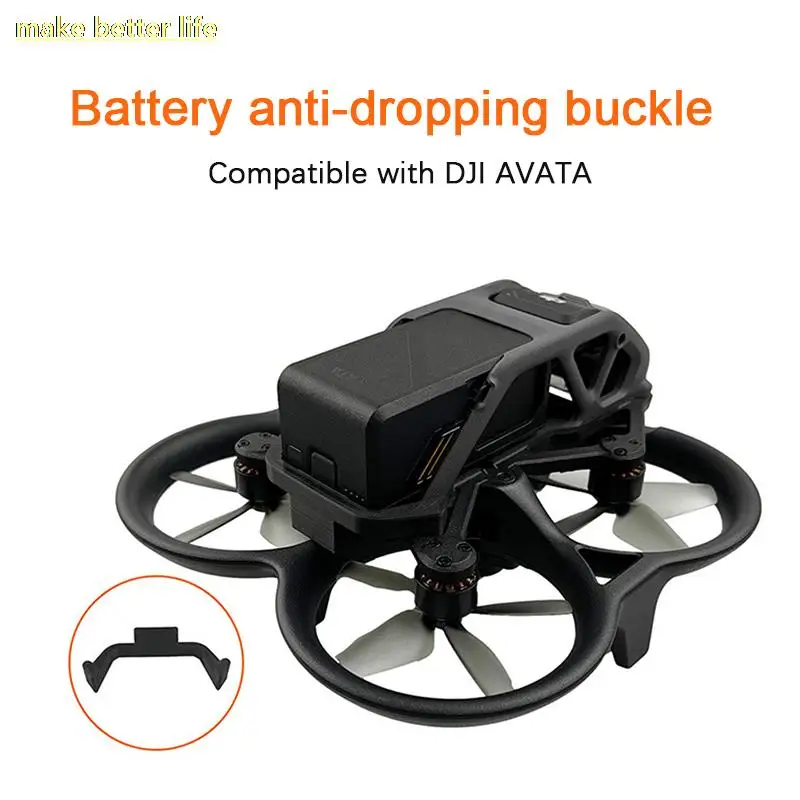 

NEW Battery Anti-trip for DJI AVATA Battery Reinforcement Buckle Prevent Falling Off Snap for DJI Avata Fixing Buckle Accessory