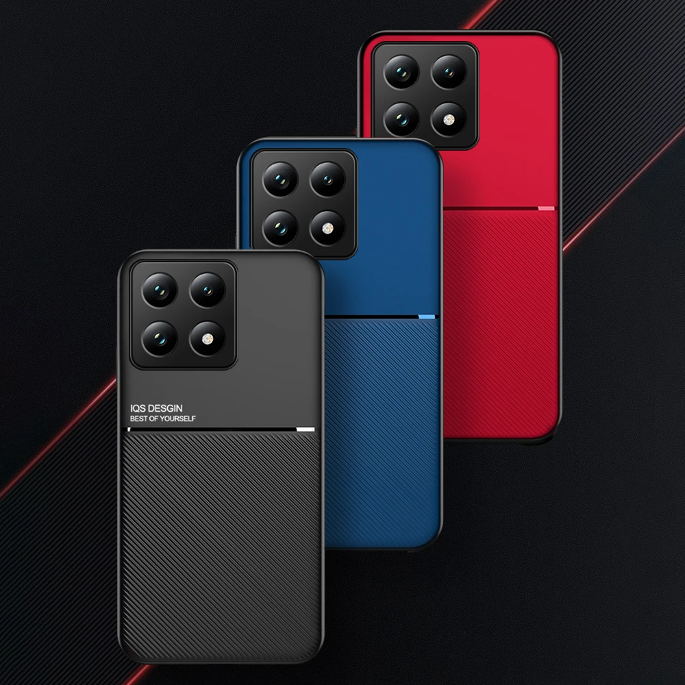 Магнитный чехол для Xiaomi 14T Pro 2024 6 67 дюйма противоскользящий телефона Mi 14 T 14Tpro Xiaomi14T