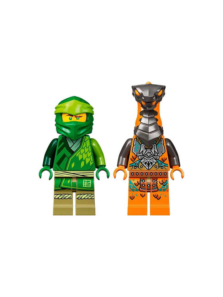 Фигурка LEGO 71757 NINJAGO Lloyd's Ninja Mech Battle фигурка ниндзя игрушка для детей змеи и