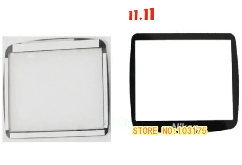 Защитное стекло для ЖК-экрана (акриловое) камеры Nikon D80 + лента