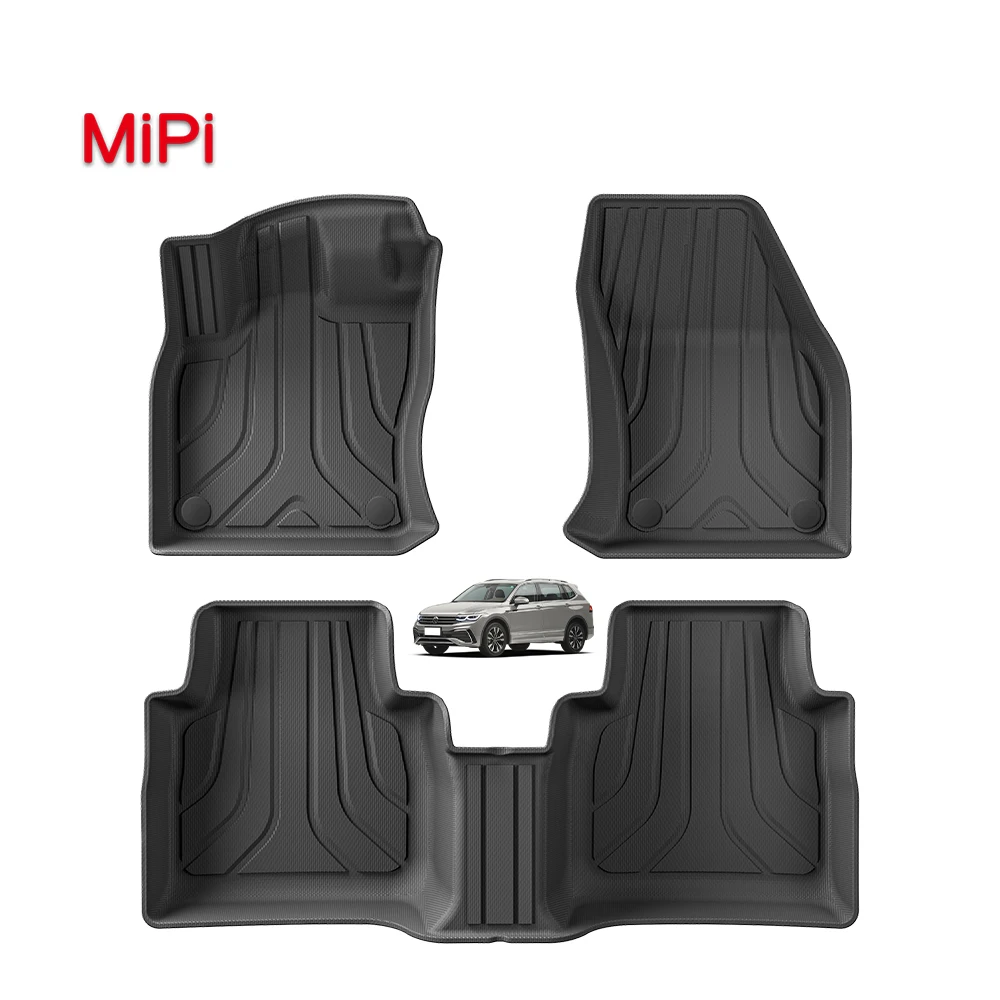 Новые поступления на заказ автомобильный коврик для Volkswagen Tiguan L 2024 TPE 3D