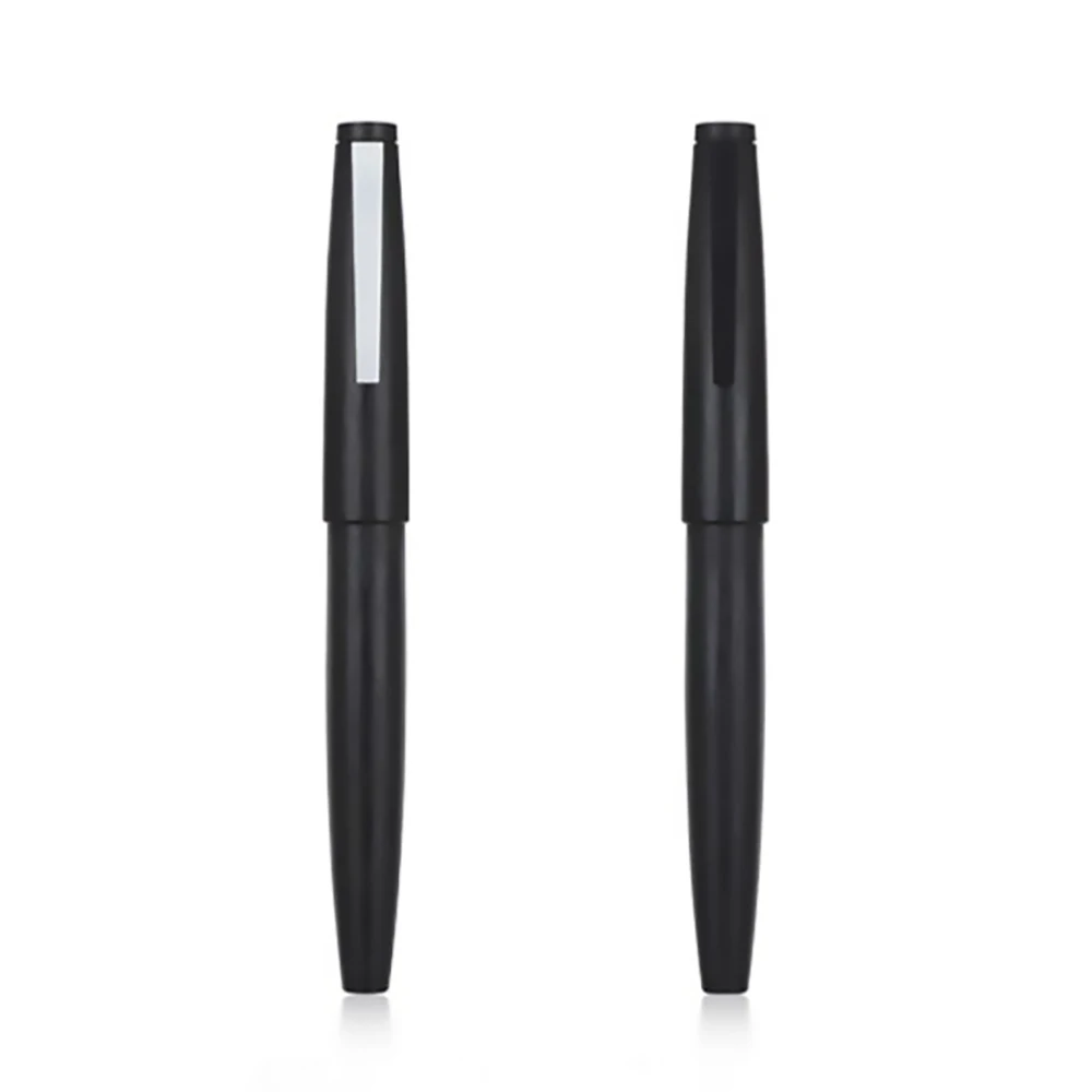 

2 PCS Jinhao 80 Black Brushed Fiber Fountain Pen with Ink Converter, 0.3/EF/F Nib Business Office Writing Gift Ink Pen