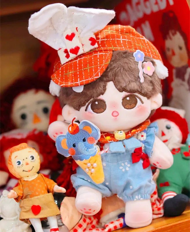 

Kawaii Handmade Kpop Star JUNGKOOK 20CM Plush Doll Toy Body Cute Change Clothes Plushie Body Cosplay Props Birthday Xmas Gift