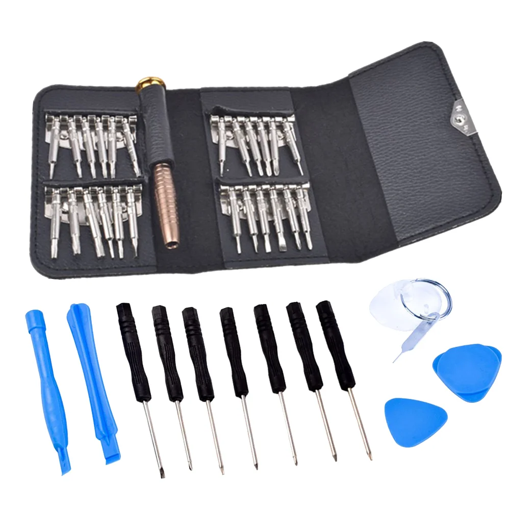 

1 Set 37 Pcs Phone Computer Tablet PC Repairing Tool Kit (Assorted Color)