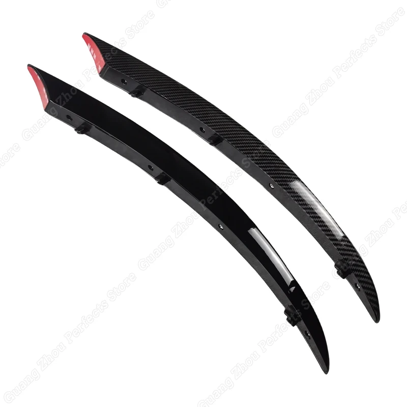 Для Mercedes Benz C Class W205 C205 S205 4 шт. автомобильный передний бампер спойлер