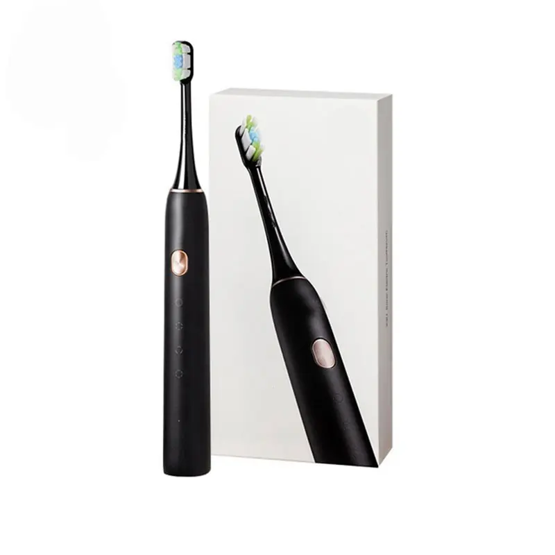 

Automatic Electric Toothbrush Sonic Ultrasonic Toothbrush Head Cleaner Adult 4 Weeks Teeth Whitening Electric Toothbrush Care