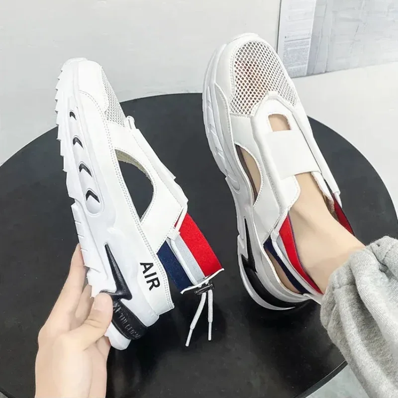 Сандалии мужские уличные водонепроницаемые повседневные босоножки с эффектом