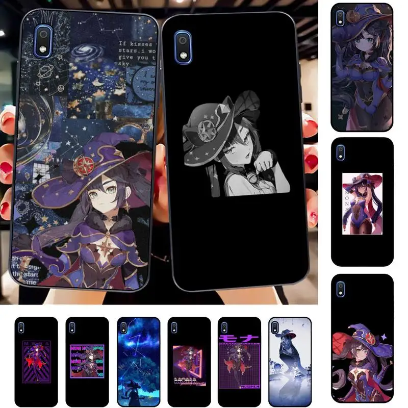 

Yinuoda Genshin Impact Mona Phone Case for Samsung A51 01 50 71 21S 70 31 40 30 10 20 S E 11 91 A7 A8 2018