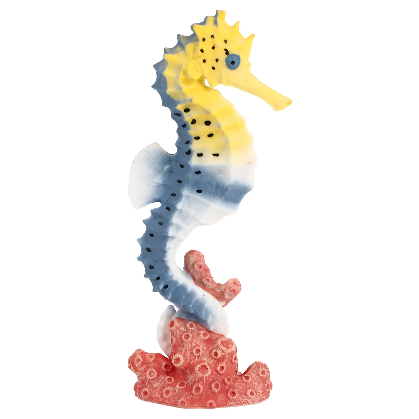 

Fish Tank Sea Horse Figurine Cognitive Education Toy Toddlers Educational Decor Model Ocean Animal