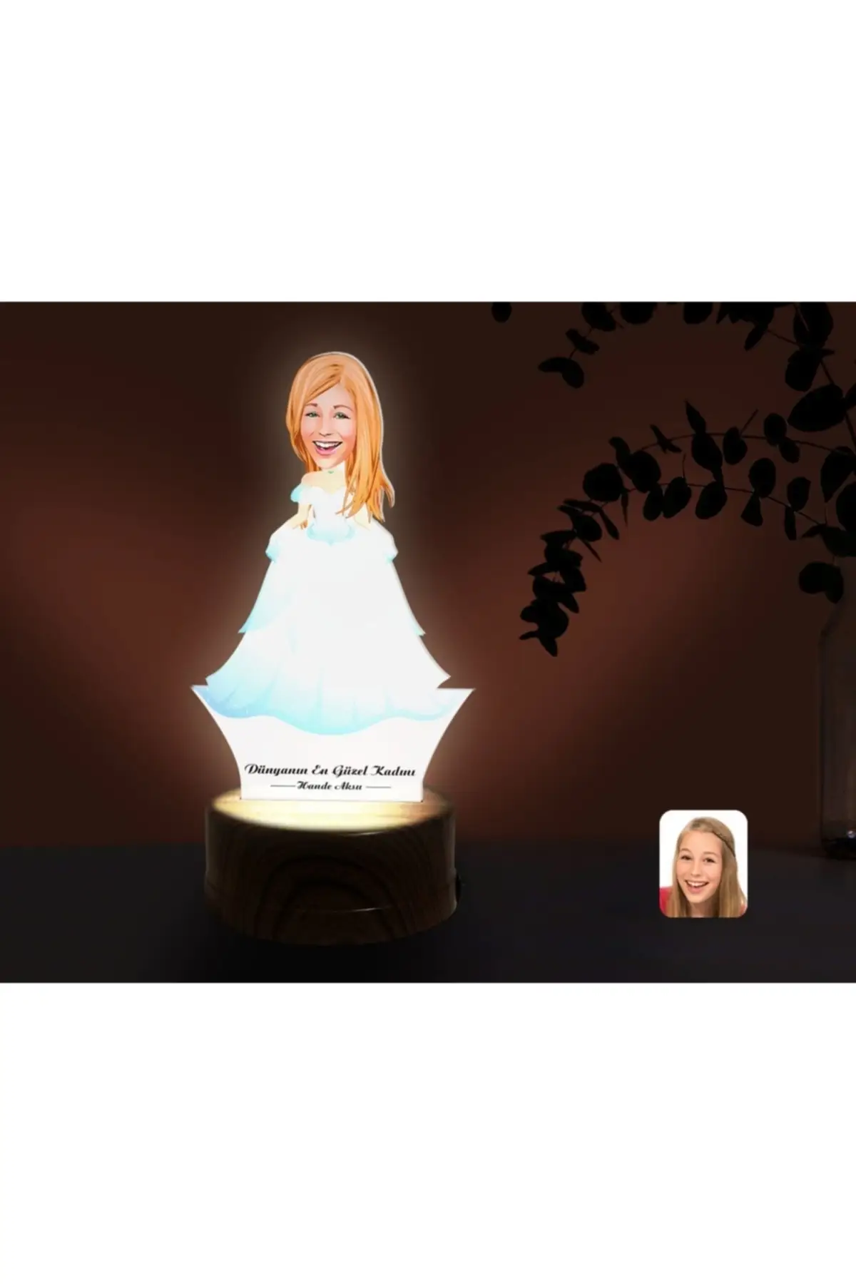 

Personalized Female Tattoo Artist Decorative 3d trinkets Led Illuminated Night Lamp-1