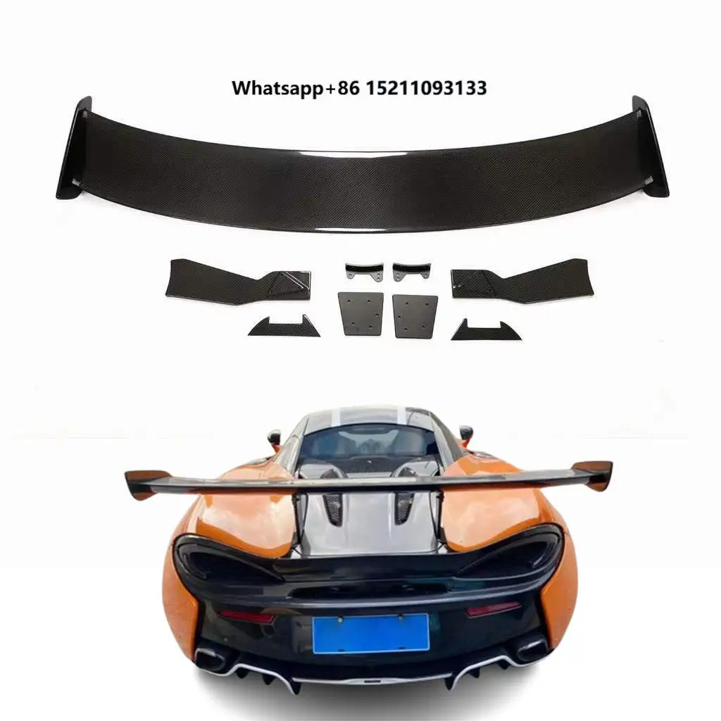 Фото Высококачественные бамперы для 570S (2015-2020) и спойлер в стиле 620R: идеальный аксессуар для тюнинга заднего крыла №1