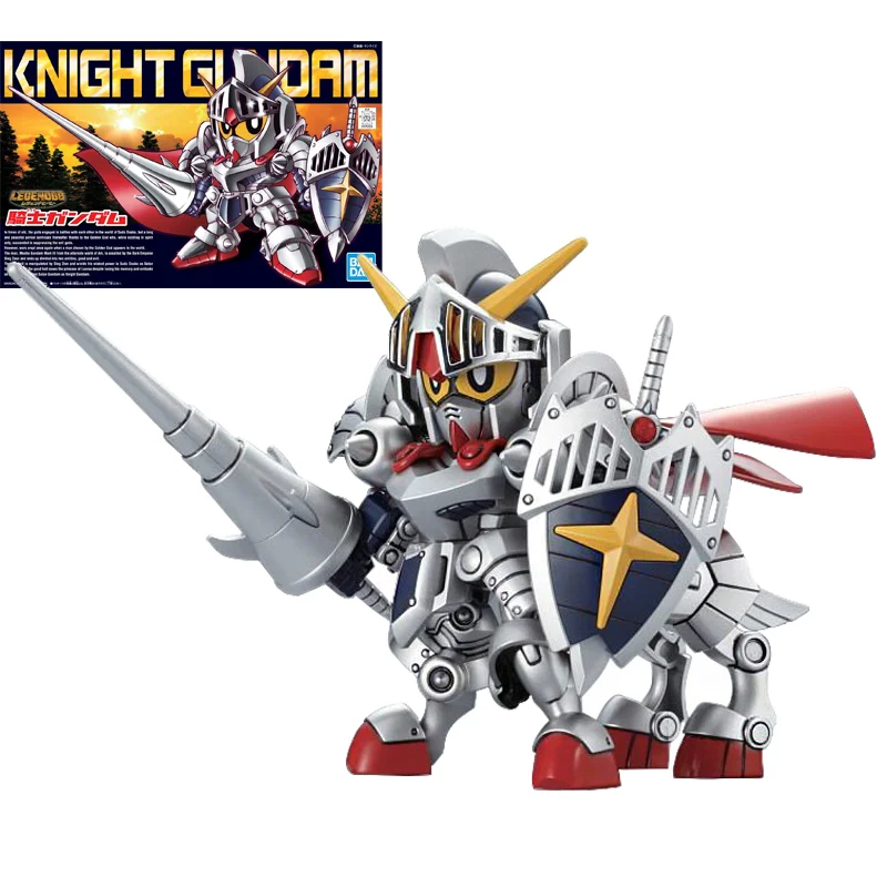 

Original Genuine Gundam Model Kit SD BB 370 LEGEND KNIGHT GUNDAM Collection Gunpla Action Figure Anime Figure Toys For Children
