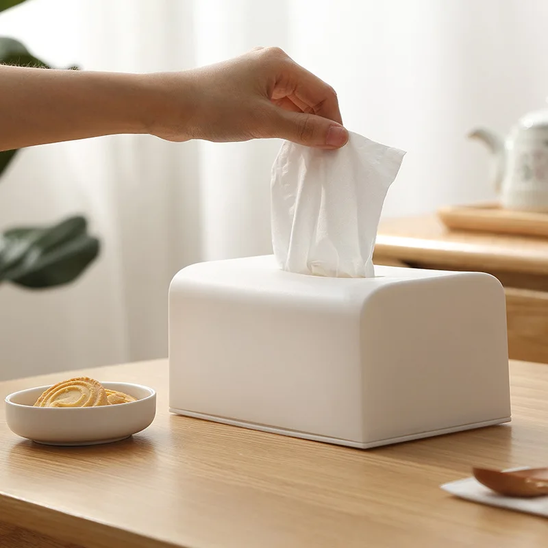 

Tissue Box Napkin Storage Holder Paper Case Desktop Organizer Ornament Craft Home Office Tissue Holder Kitchen Tissue Dispenser