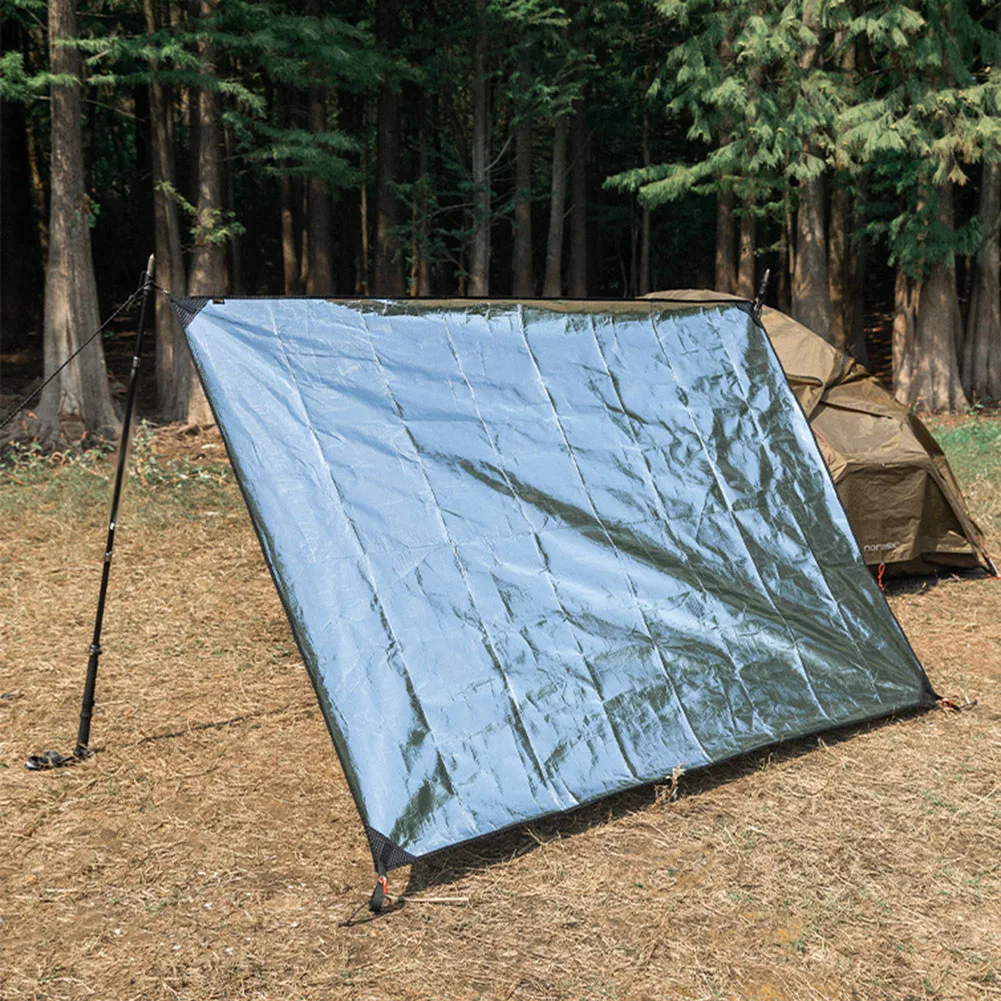 Уличные коврики палатки влагостойкие из полиэтиленовой алюминиевой фольги для