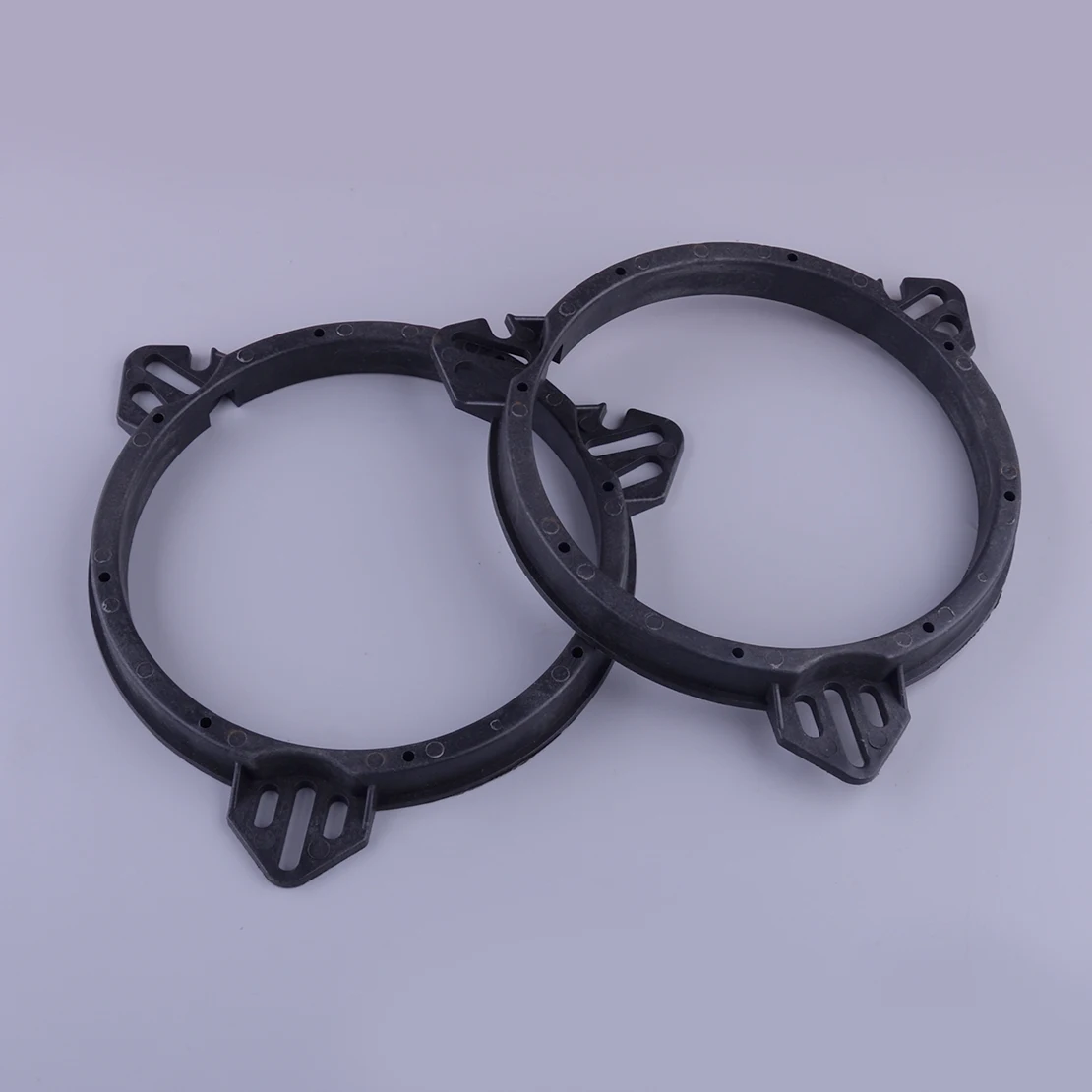 

2 шт. 6,5 "Автомобильный адаптер для задней двери спикер скобка в форме кольца держатель Пластиковый черный подходит для Subaru Impreza Forester WRX Legacy