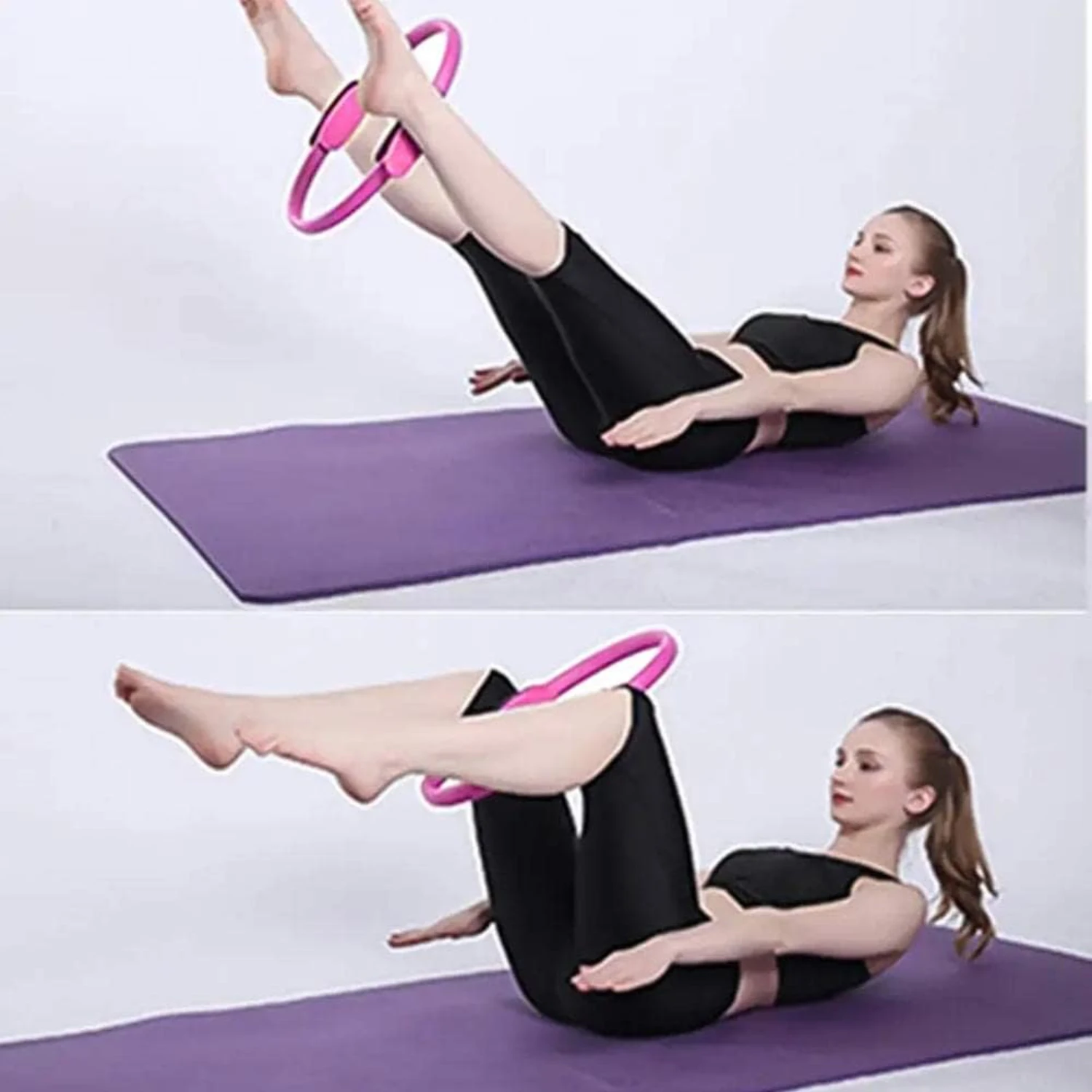 High-Performance Professional Grade Pilates Yoga Ring for Superior Fitness Results - Elevate Your Workout with Elite Top-Notch P