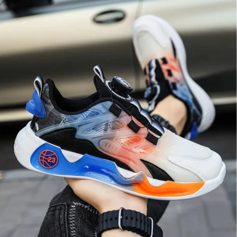 Кроссовки мужские и женские со съемной поворотной пряжкой модная Роскошная