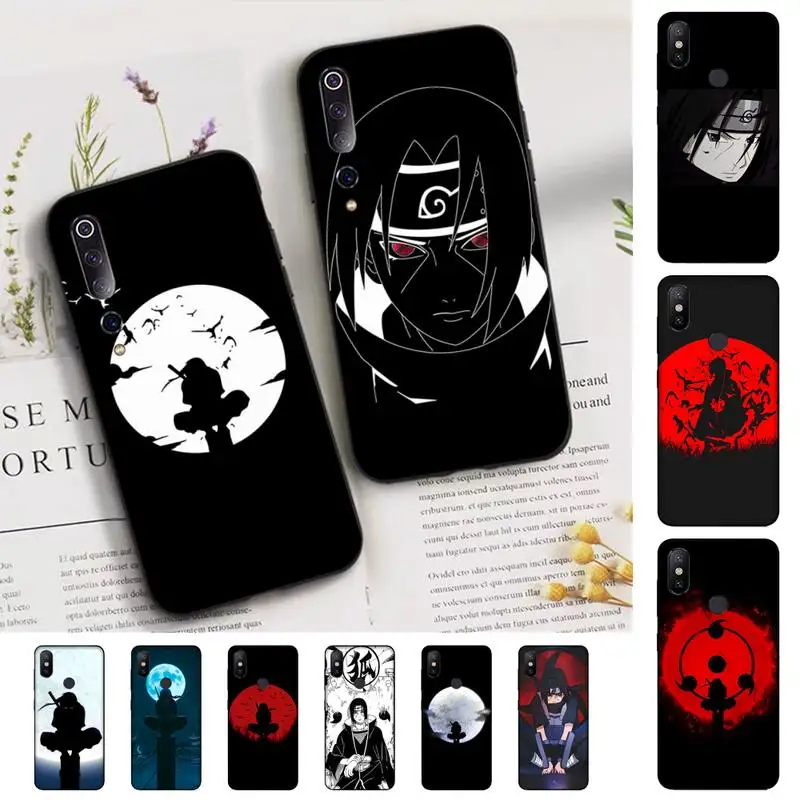 

Anime N-Narutos U-Uchihaa I-Itachii Phone Case for Xiaomi mi 5 6 8 9 10 lite pro SE Mix 2s 3 F1 Max2 3