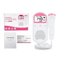 doppler fetal heartbeat detector home pregnancy baby no radiation fetal pulse meter stethoscope portable for pregnant monitor