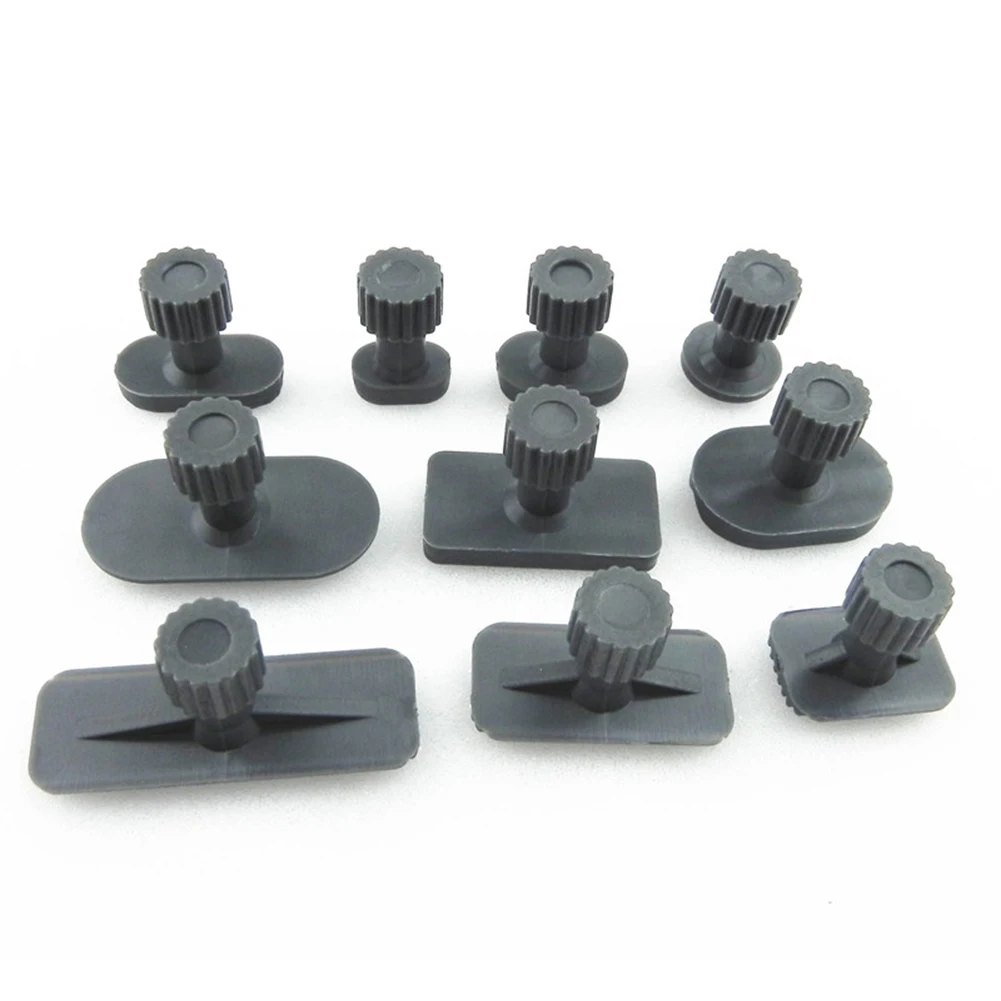 

10Pcs Car Body Glue Puller Tabs Paintless Removal Dent Repair Tool Kit Nylon For Quick And Easy Repairing Removal Dents Dings