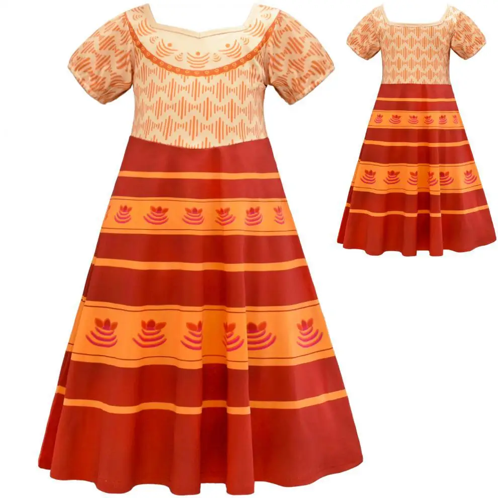 Новинка платье принцессы Детский костюм для косплея детские платья с героями