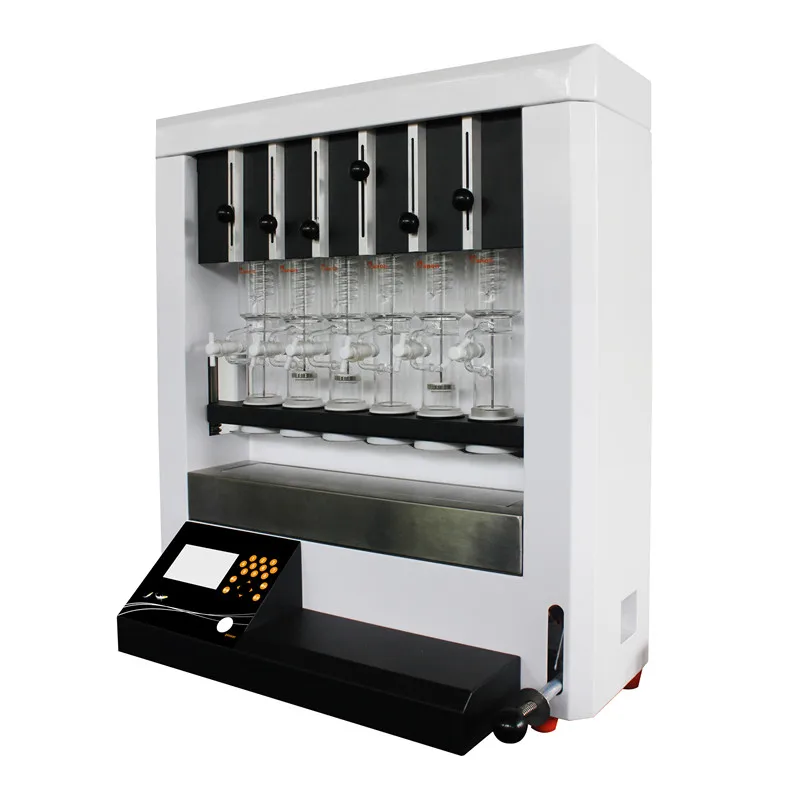 high quality Lab digital automatical 300 Ceilsius 6pcs batch  extractor laboratory equipment test apparatus