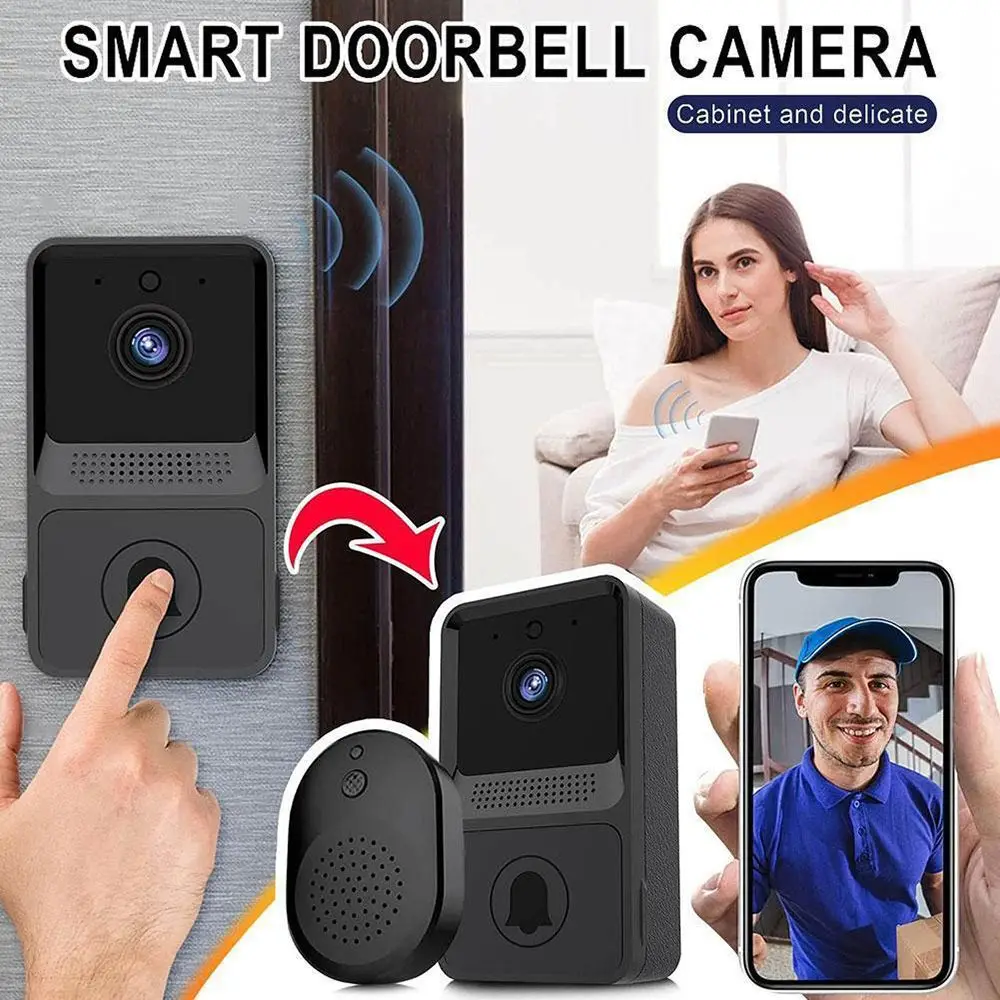 

Home High Quality HD Video Ring Camera Wifi Doorbell Wireless Smart Doorbell Intercom Video Doorbell
