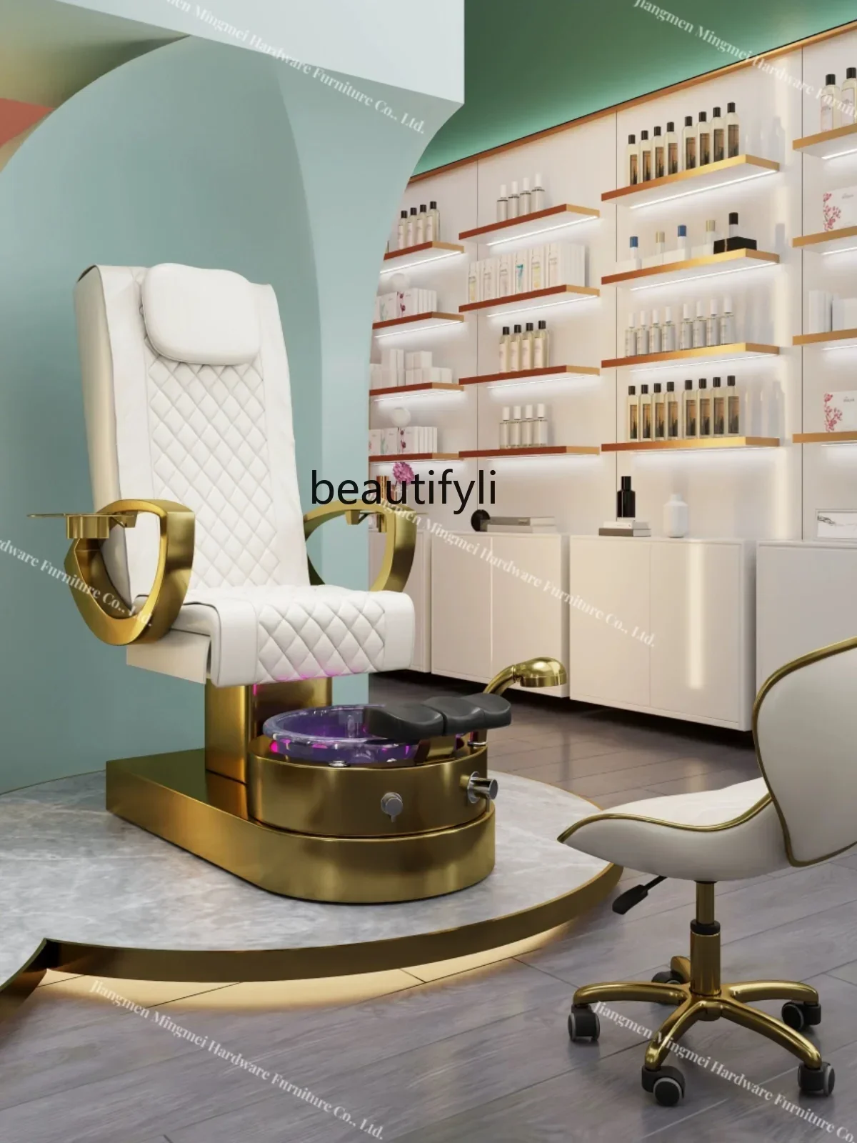 Кресло массажное для салона красоты и ногтей