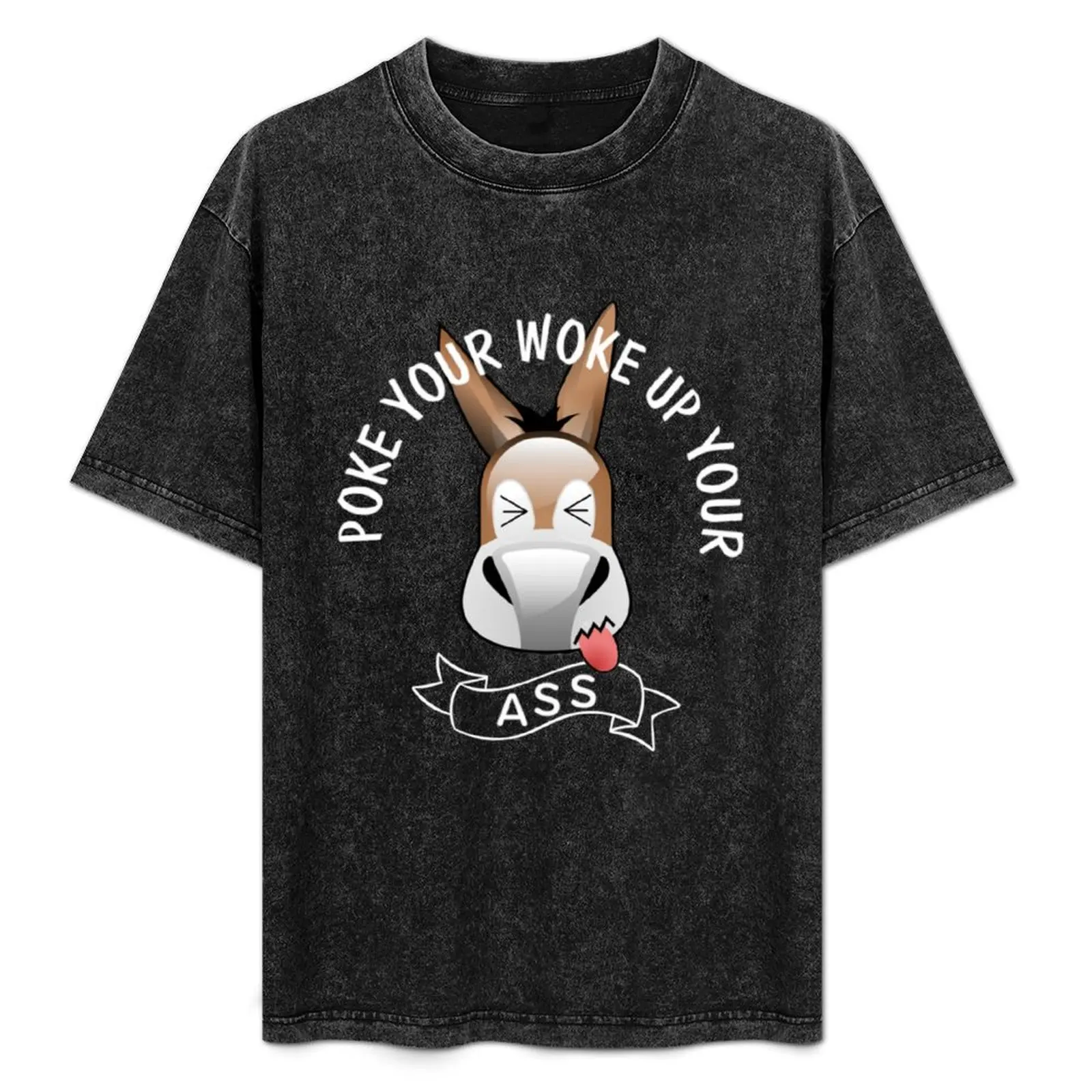 Poke Your Woke Culture Cancel Anti Бейсбол? Футболка с рукавами мужская футболка мужские