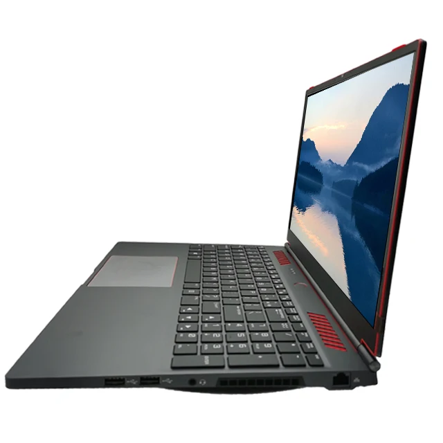 NVME i9 Ноутбуки GDDR5 ПК Window HM370 144 Гц 8 ядер 16-поточный игровой ноутбук Smart Cache CPU