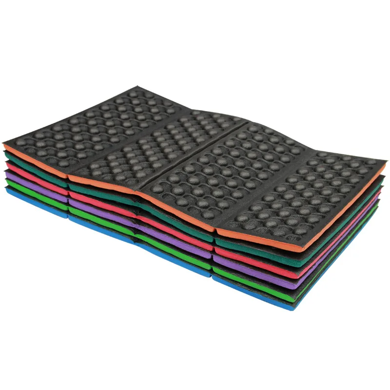 

Foldable Outdoor Dual Camping Mat Foam Pad Seat Moisture proof Cushion Portable Waterproof Foam Pads Yoga Chair Picnic Beach Pad