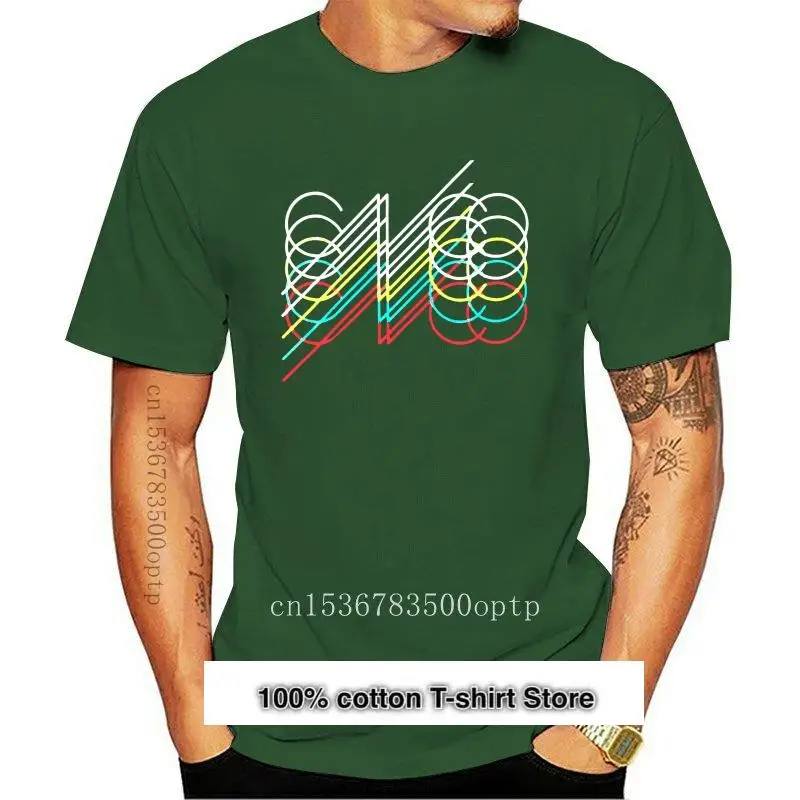 

Camiseta divertida para hombre y mujer, camisa con logotipo apilado de CNCO, novedad