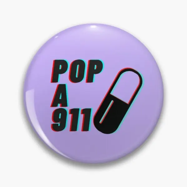 

911 мягкая металлическая заколка в стиле Леди Гага, забавная заколка на лацкан, украшение на воротник, значок, подарок, креативный женский значок для влюбленных