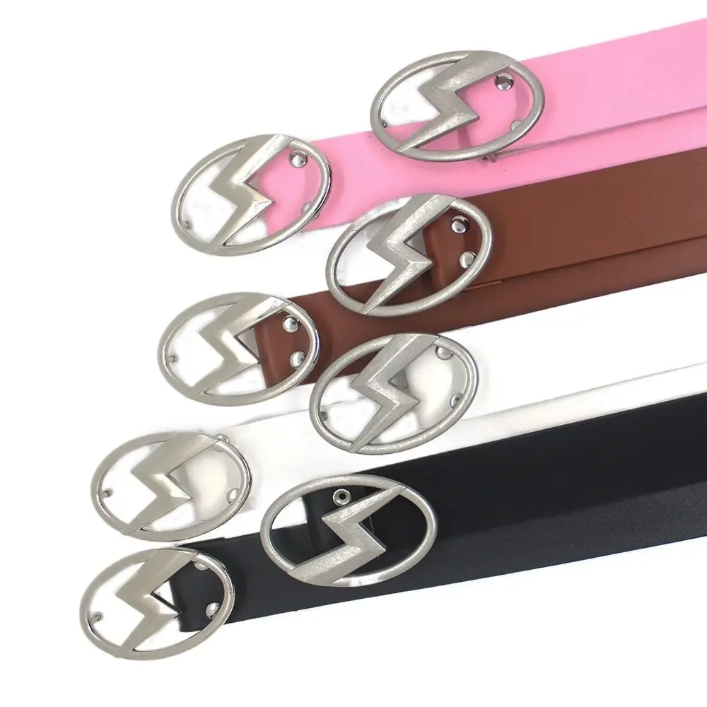 Hollow Buckle Trouser Decoration Wide Side Men Waist Belts Women Waist Belts Metal Buckle Belts Korean Waistbands