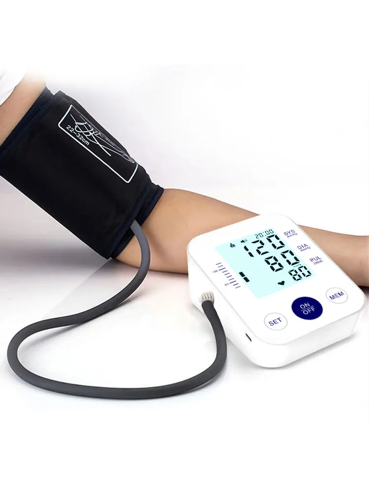 Автоматический тонометр WF цифровой Сфигмоманометр с подсветкой диапазон