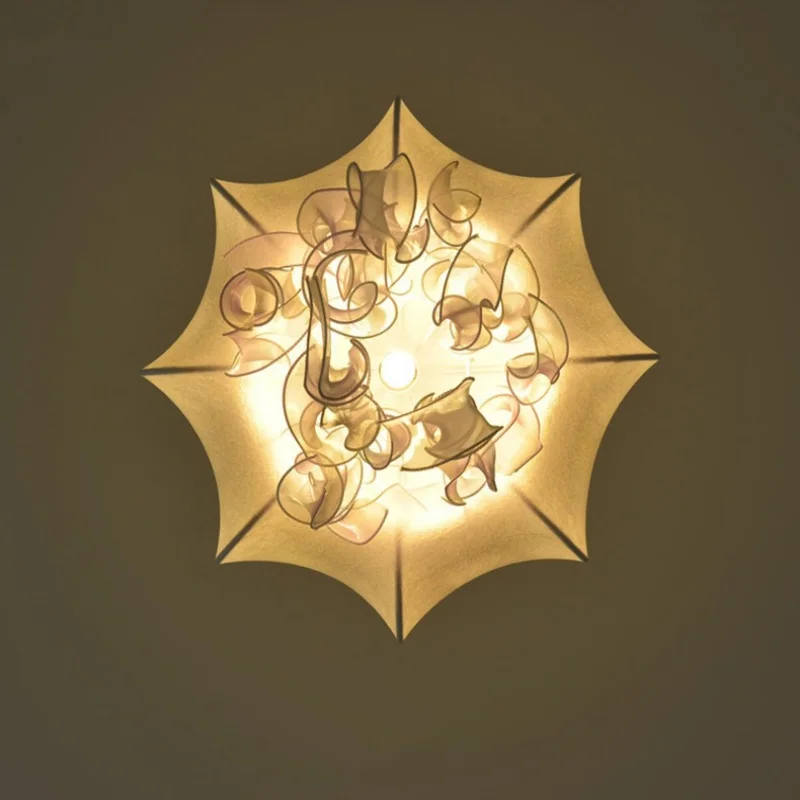 Французский мечтательный подвесной светильник в виде медузы для ресторана бара