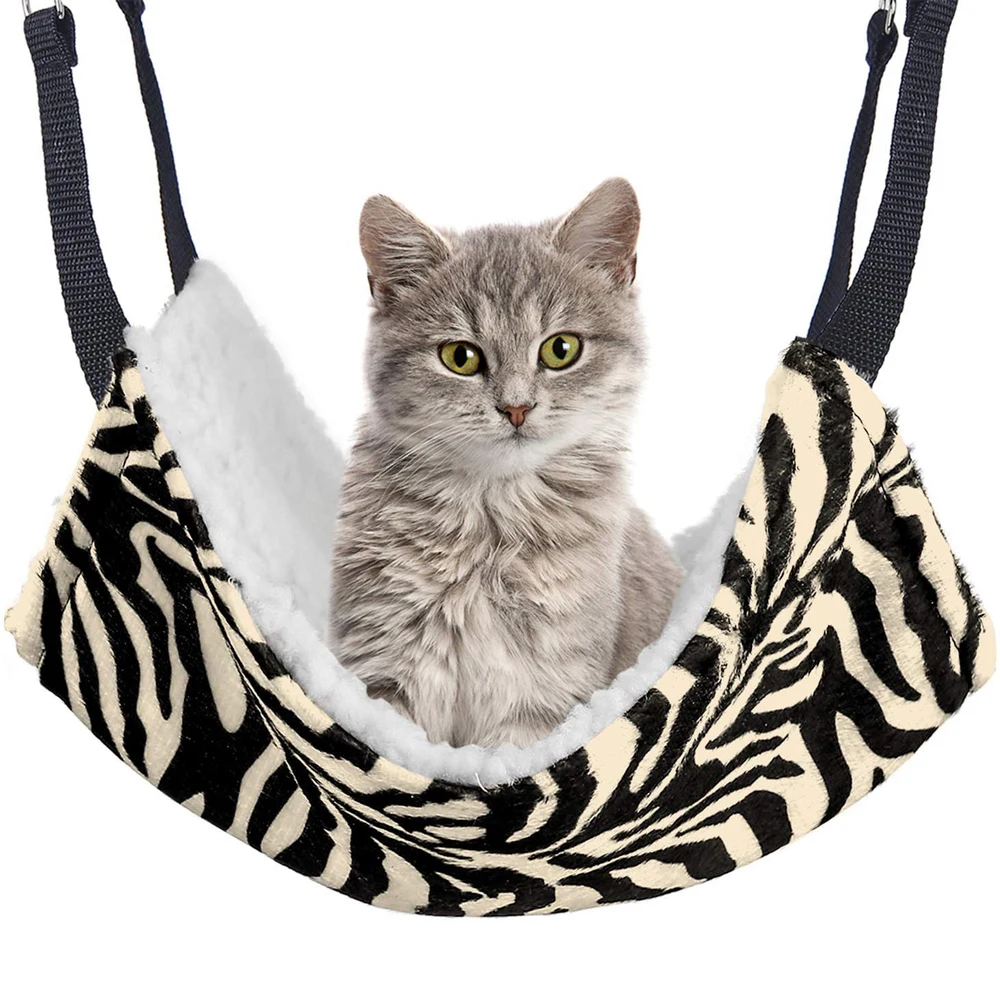 Фото SUPREPET висящий гамак для кошек, товары для домашних животных, кошачий спальный мешок для животных, клетка для кошек, дышащий двусторонний тепл... №2