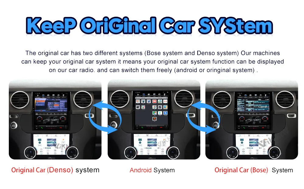 Автомобильный радиоприемник Tesla Style на Android для Land Rover Discovery 4 LR4 2009-2016 с