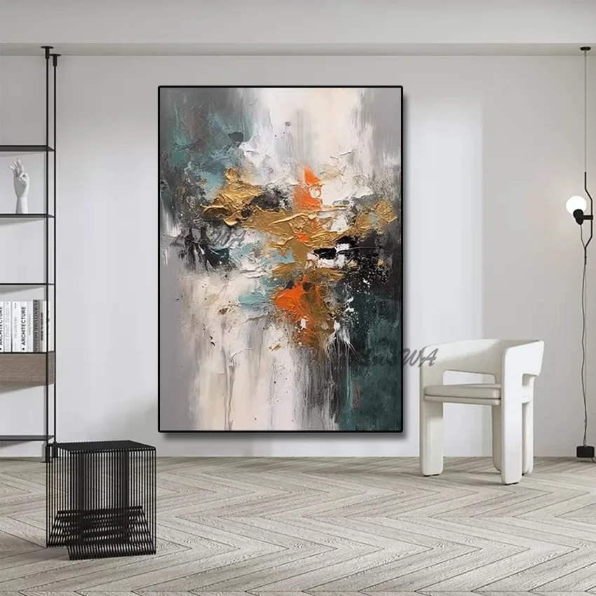 

Абстрактная картина маслом на холсте