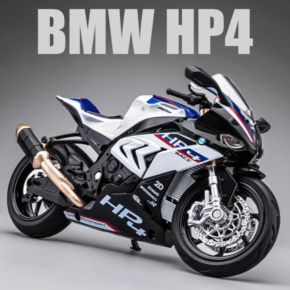 Масштаб 1:12 BMW HP4 модель мотоцикла игрушечный автомобиль сплав литой под давлением