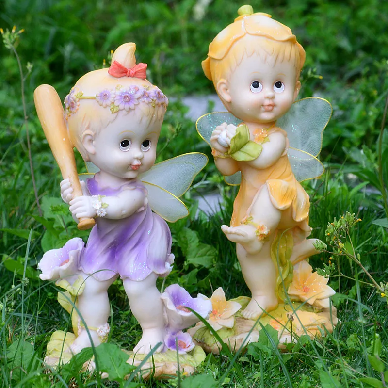 

2pc Cross-Border Supply Cute Baseball FARCENT Decoration Resin Crafts Gardening Bonsai Decorations Kindergarten Decoration